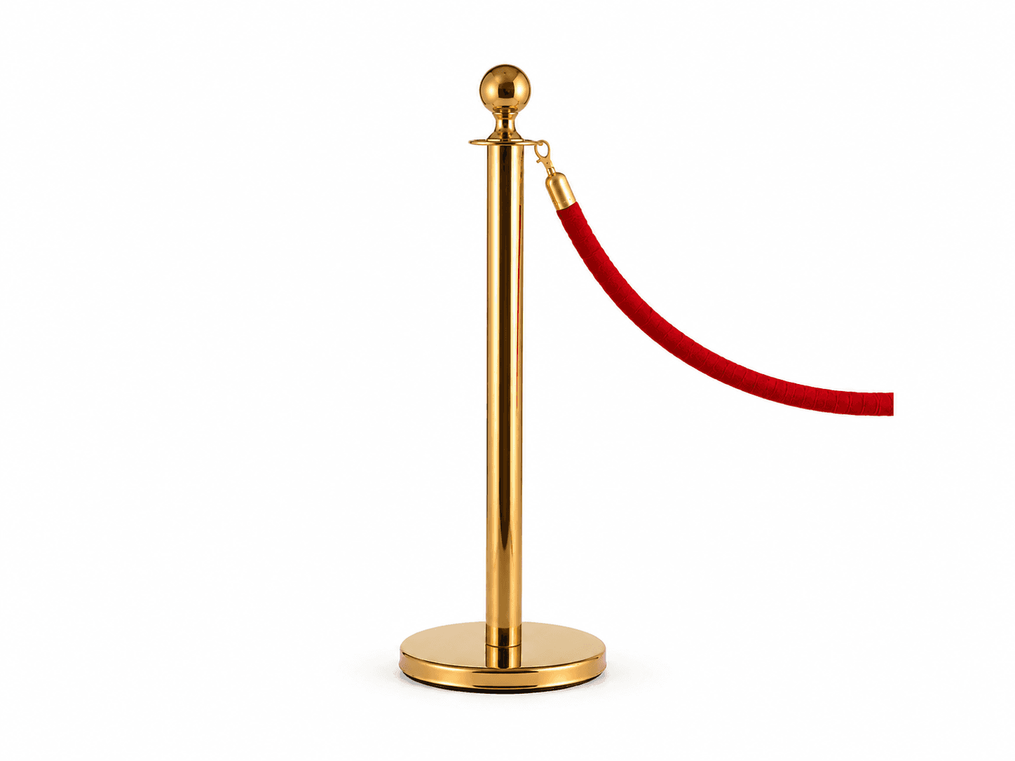 Replica Gold Rope Stanchion