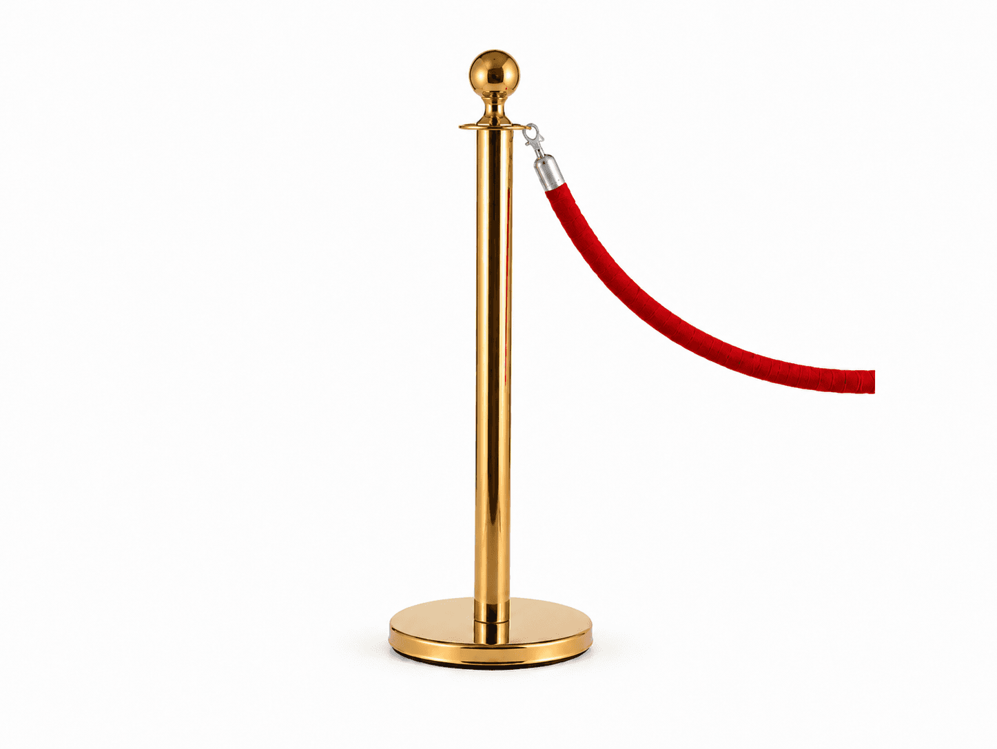 Replica Gold Rope Stanchion