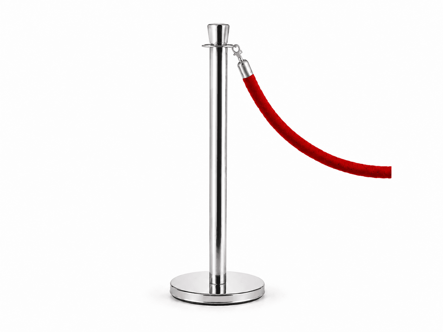 Replica Silver Rope Stanchion