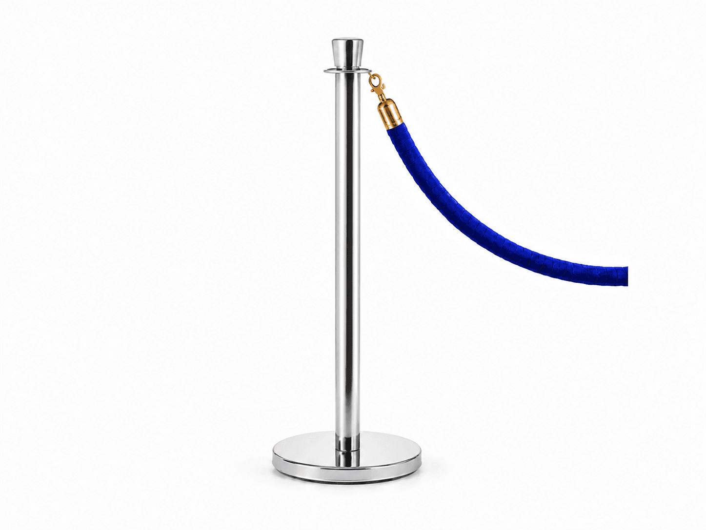 Replica Silver Rope Stanchion
