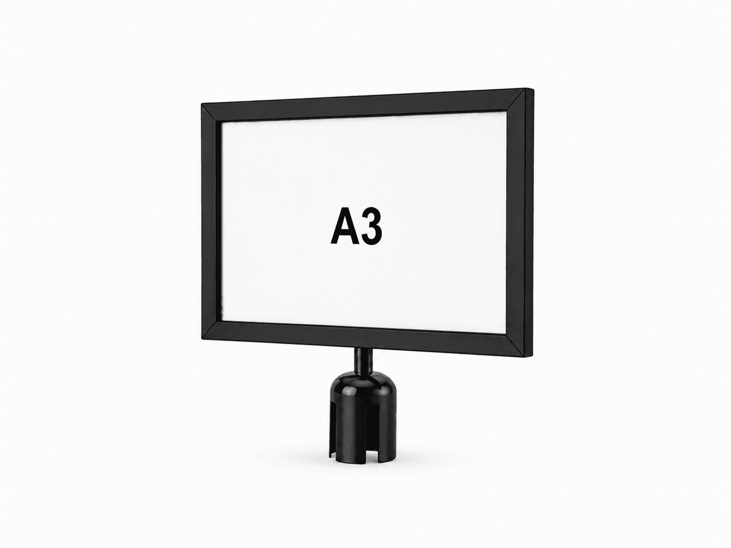 Replica A3 Landscape Sign Stand