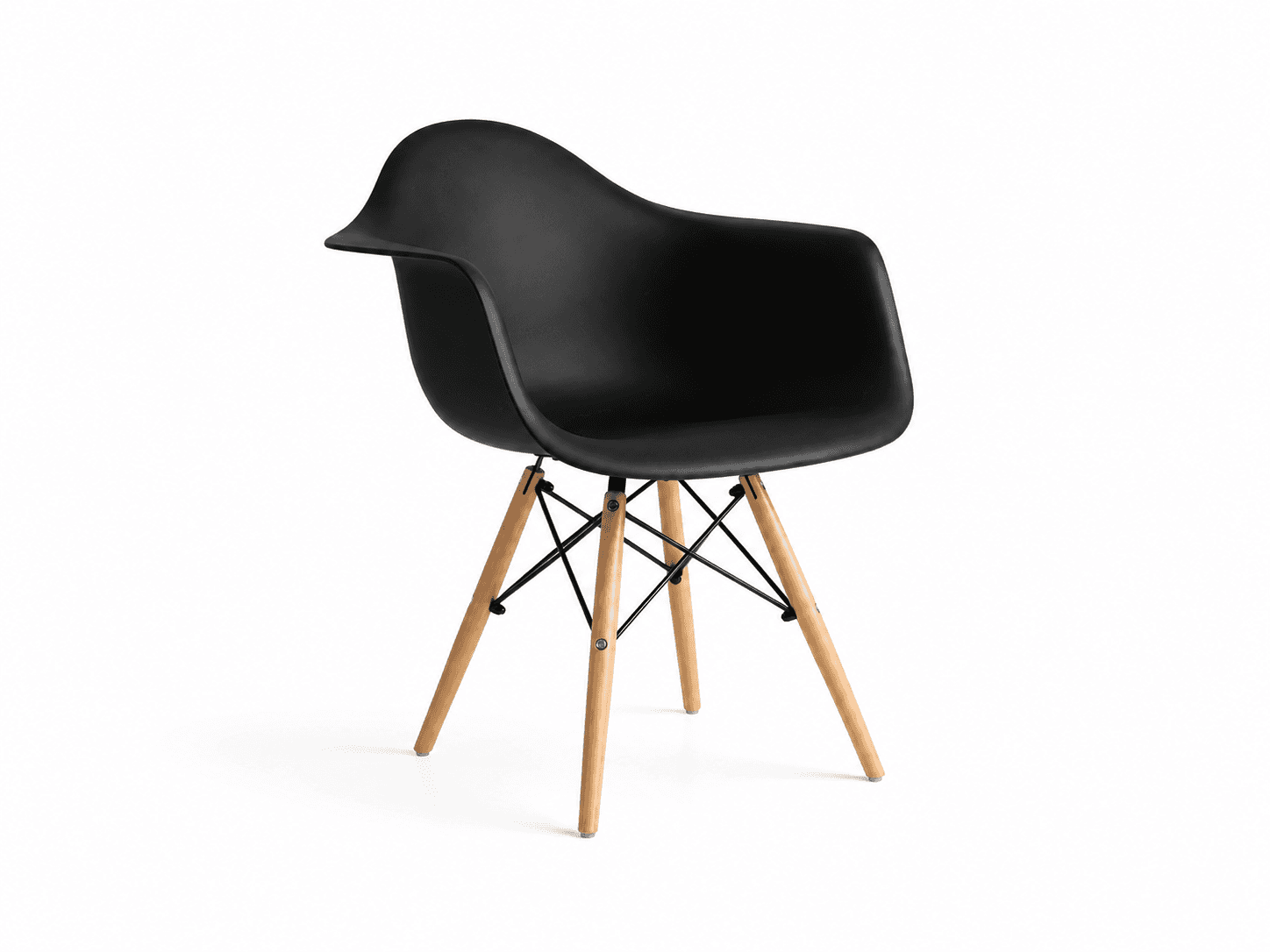 Replica Eames Arm Chair Black