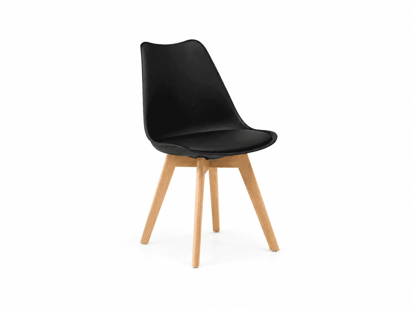 Replica Nordic Dining Chair Black