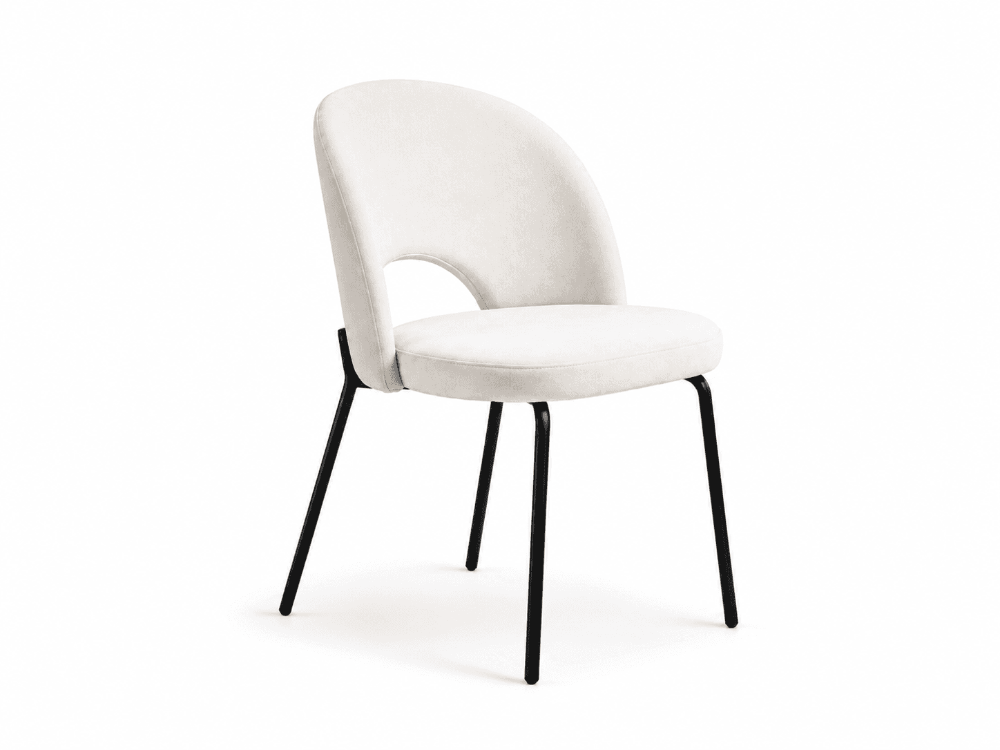 Replica Upholstered Dining Chair White