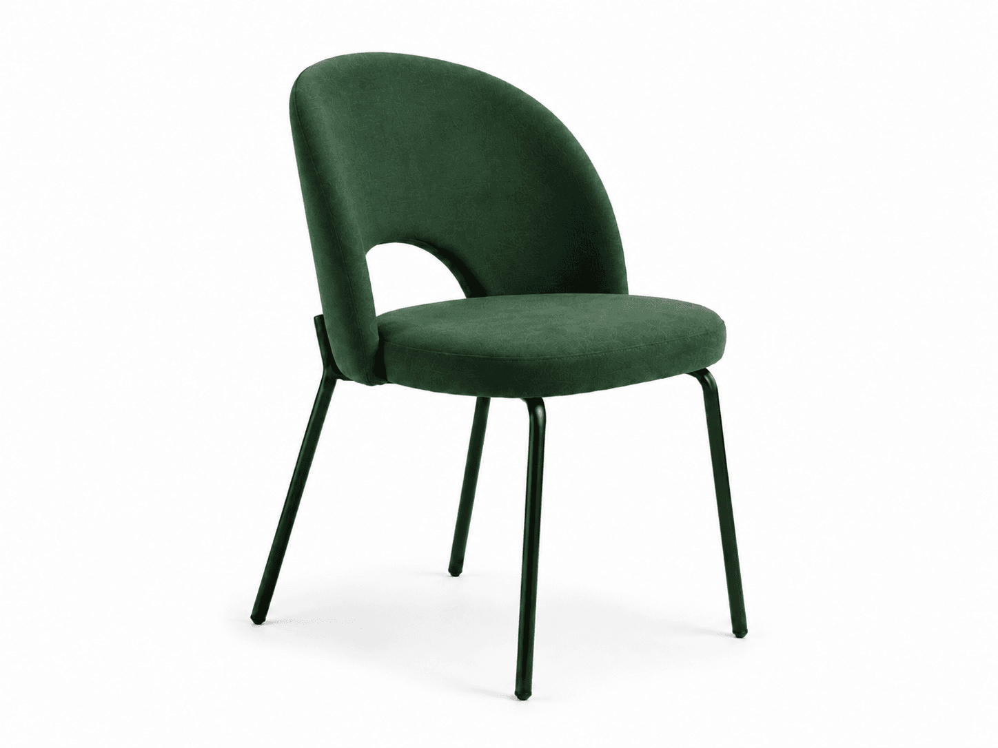 Replica Upholstered Dining Chair Green