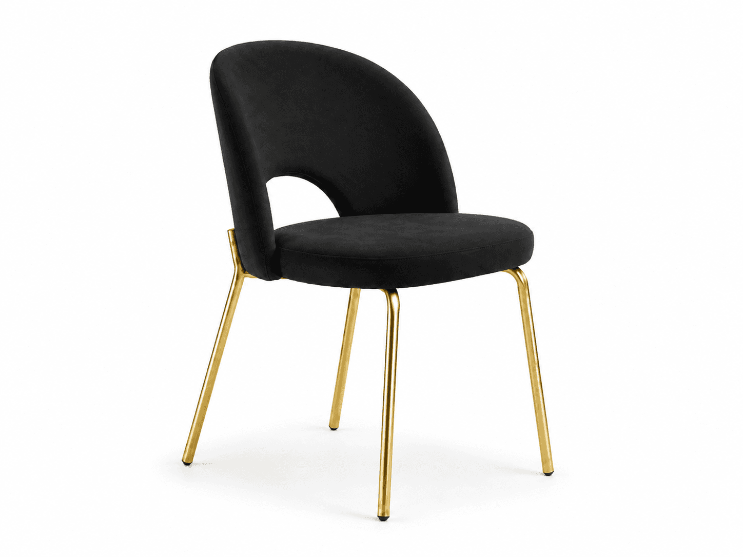 Replica Luxury Dining Chair Black Gold