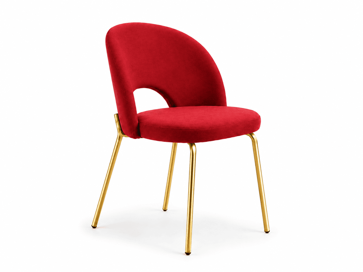 Replica Luxury Dining Chair Red Gold