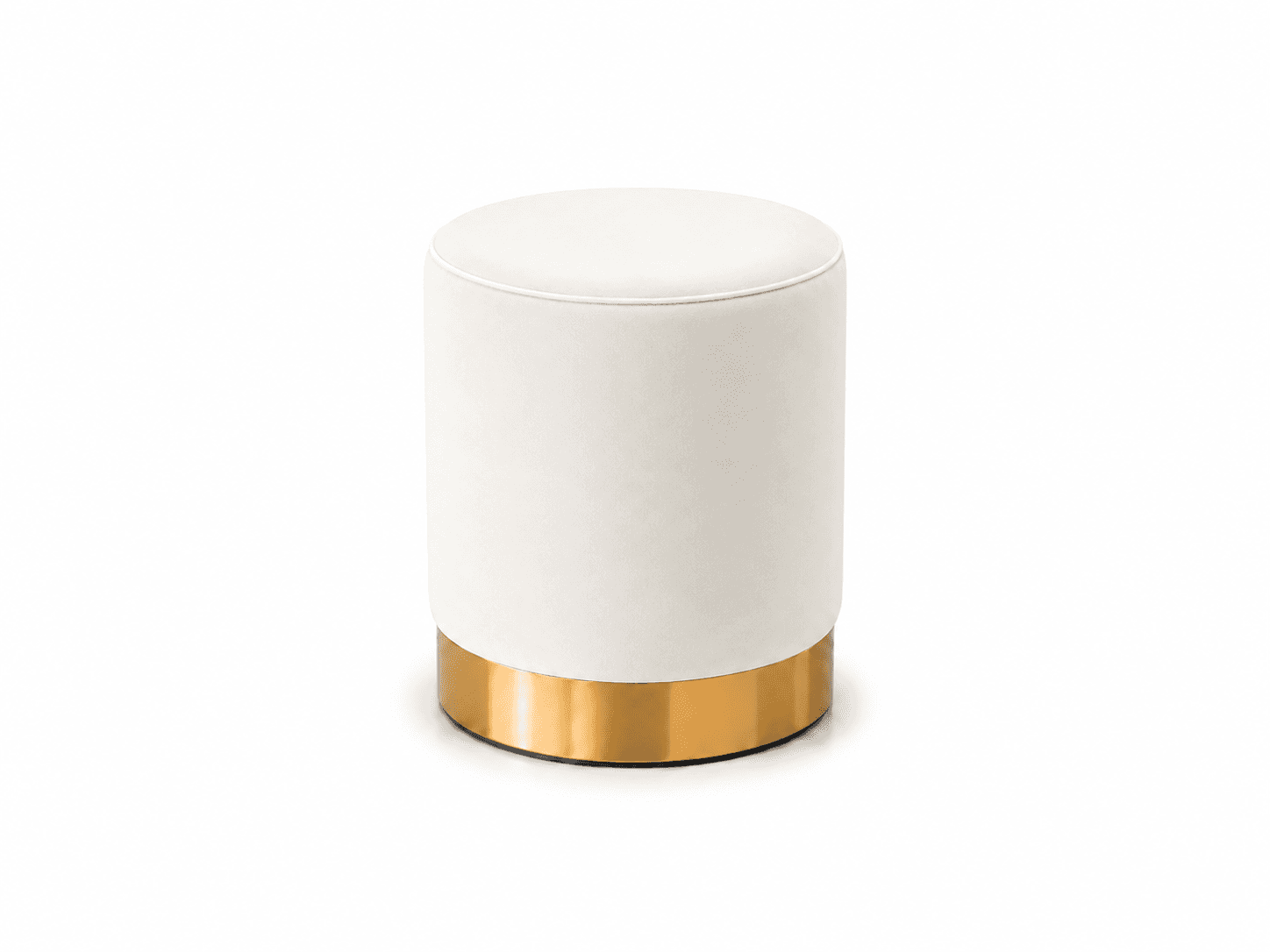 Replica Round Ottoman Gold Base