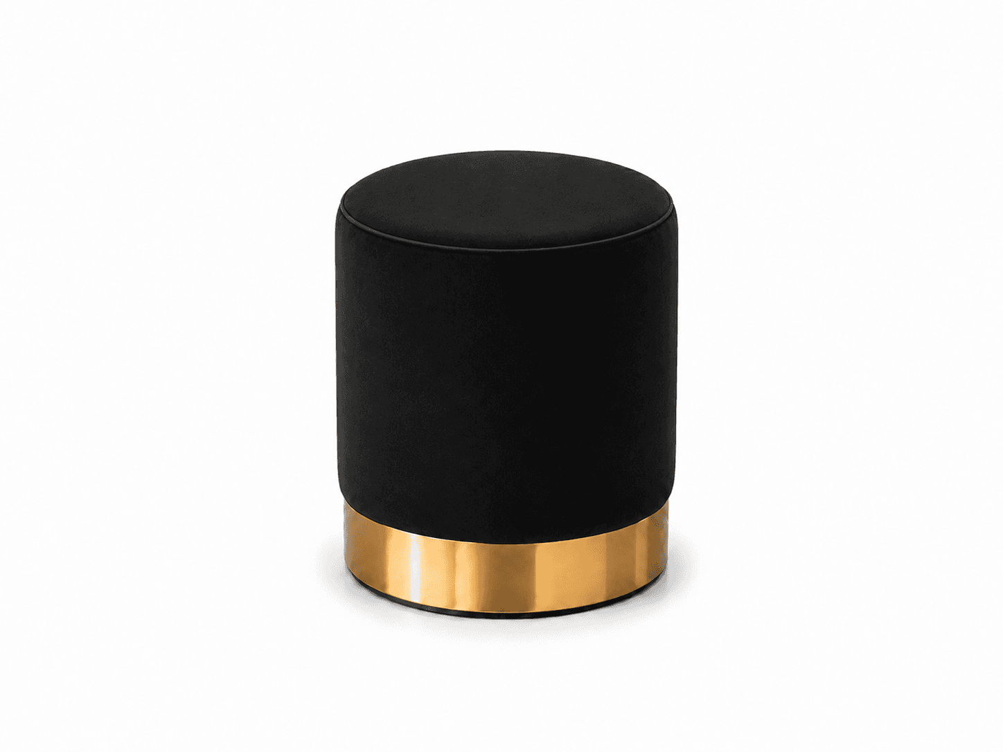 Replica Round Ottoman Gold Base