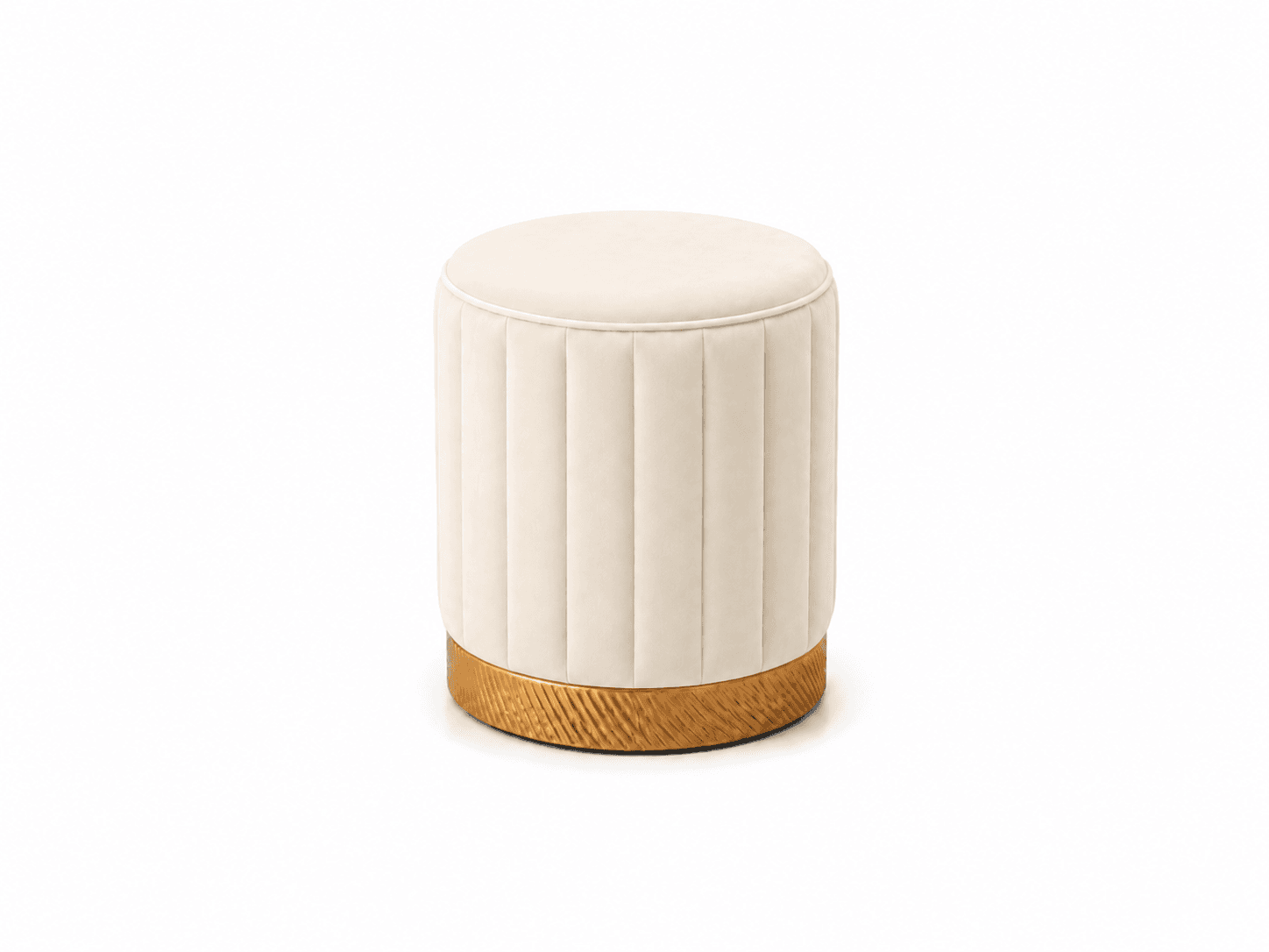 Replica Fluted Ottoman