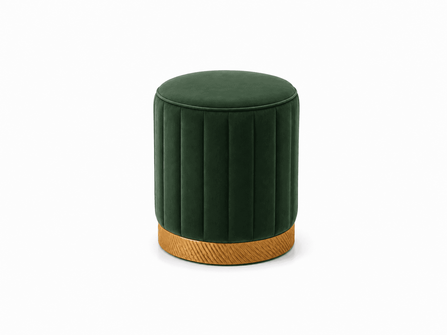 Replica Fluted Ottoman