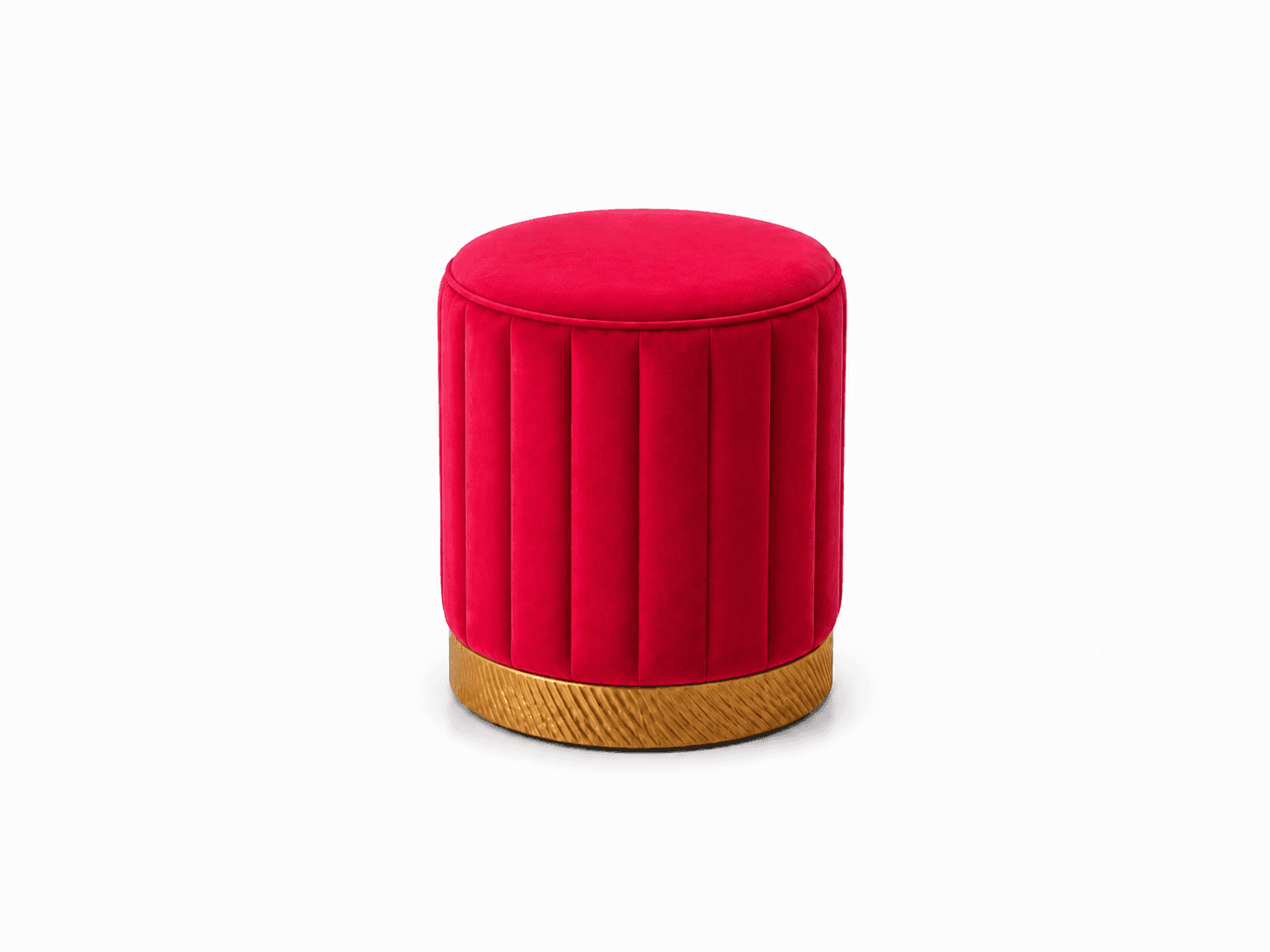 Replica Fluted Ottoman