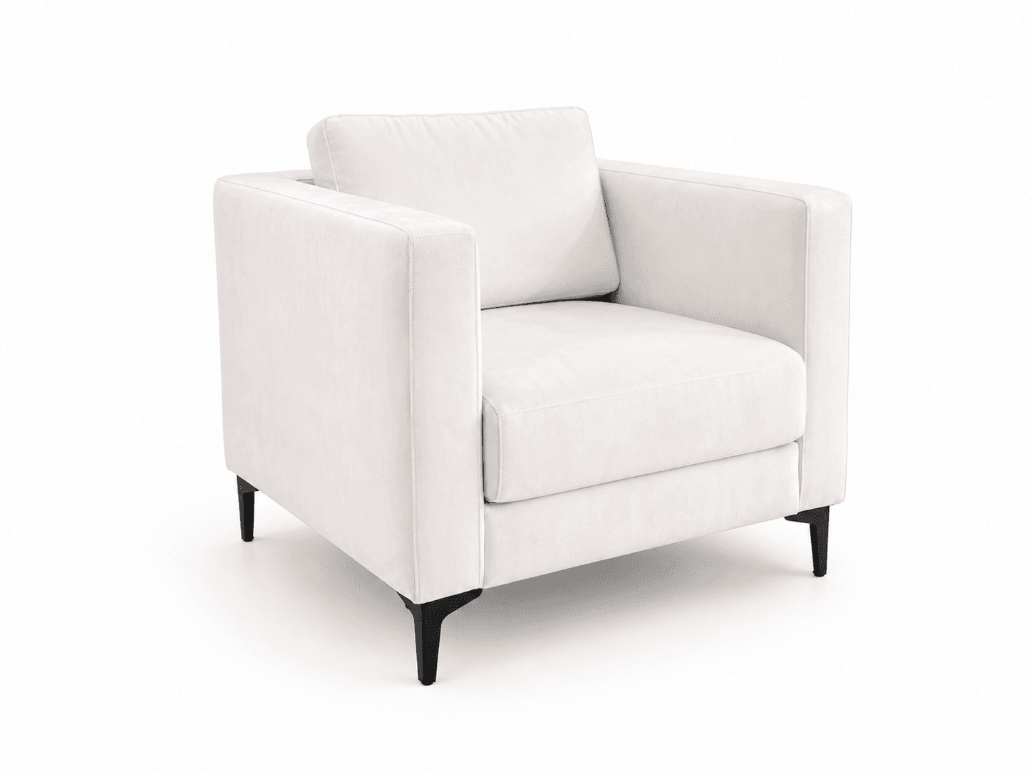 Replica Premium Single Sofa White