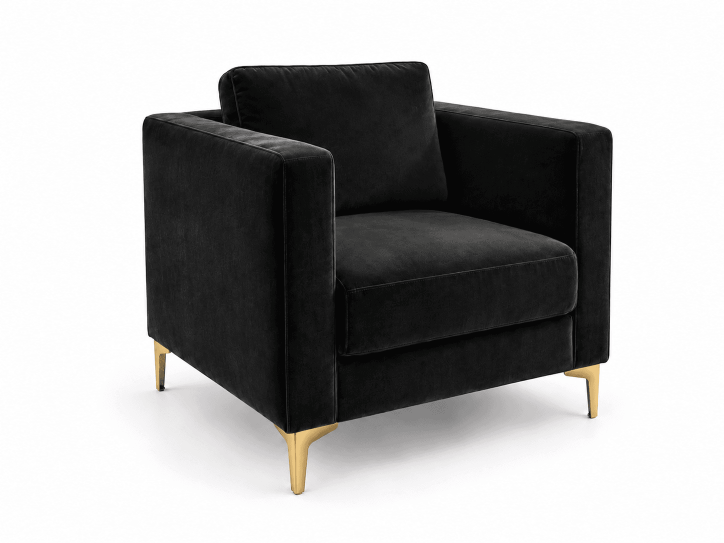 Replica Premium Single Sofa Black