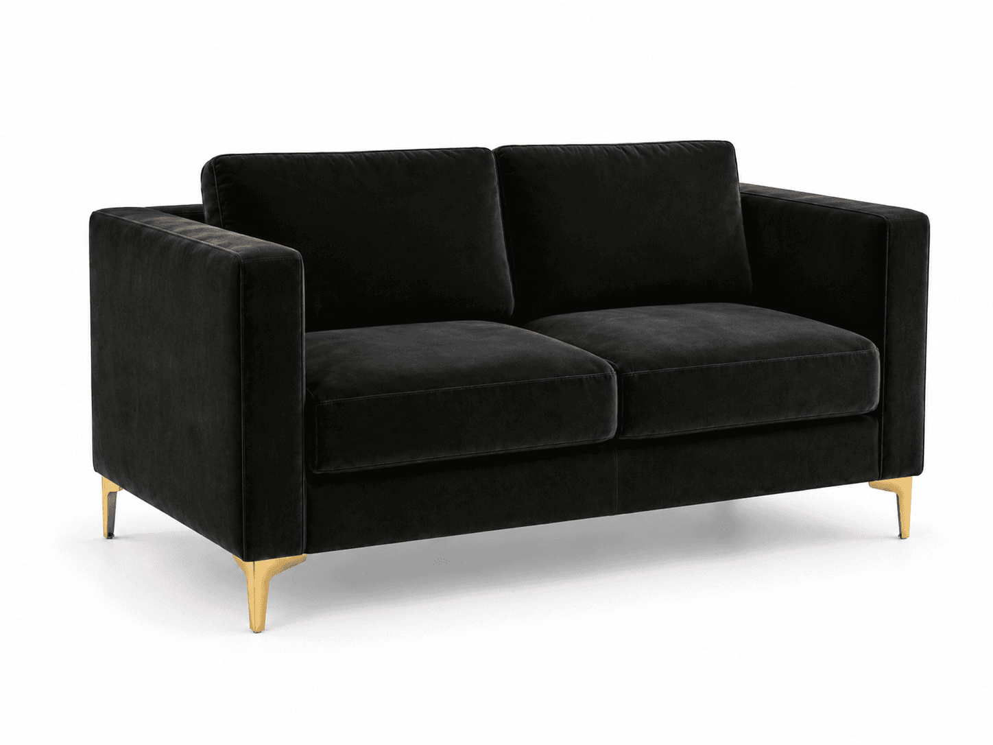 Replica Premium 2-Seater Sofa Black